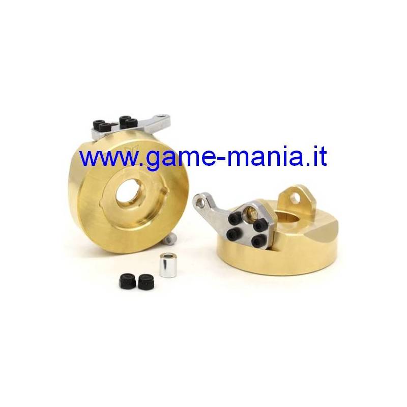 BRASS F10 straight FRONT knuckles (150gr.) by Vanquish Products