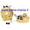 Coppia di fuselli anter. OTTONE da 150gr. ponti F10 dritti by Vanquish Products