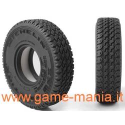 Coppia gomme 1.55" MICHELIN XPS Traction con inserti mescola X2 by RC4WD