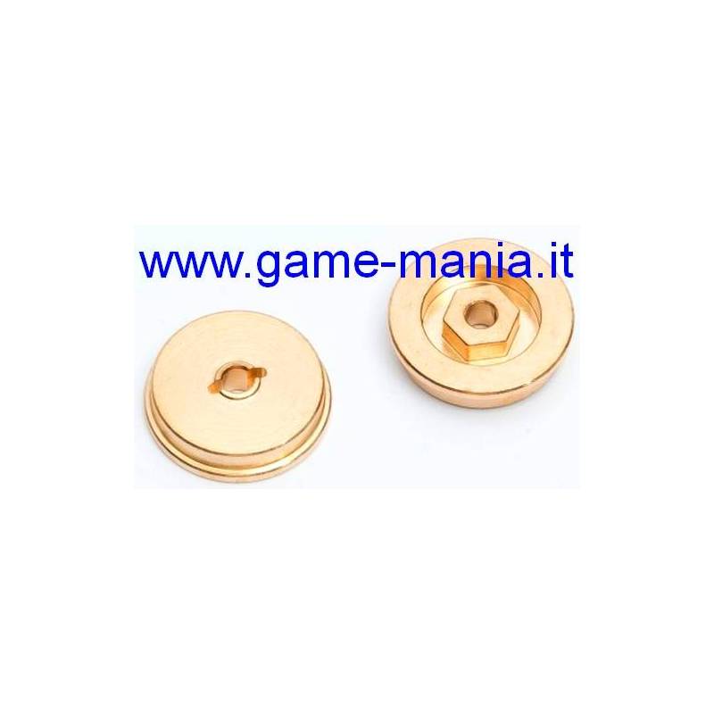 Esagoni/pesi ruote (2x) in OTTONE x FMS FCX24 by FMS