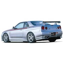 Carrozzeria Nissan Skyline R34 NISMO lexan traspar. parabole by Hot Works