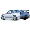 Carrozzeria Nissan Skyline R34 NISMO lexan traspar. parabole by Hot Works