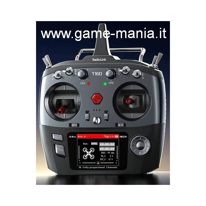 T16D trasmittente 16 canali 2.4Ghz a stick by RadioLink