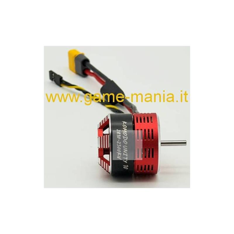 Komodo Unity 10 2300kV 2-in-1 motore ed ESC by Furitek