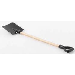 Scale black alloy & wood shovel for 1/10 rc cars by RC4WD