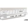 Toyota 1982 ABS front grille (chrome & gray) by RC4WD