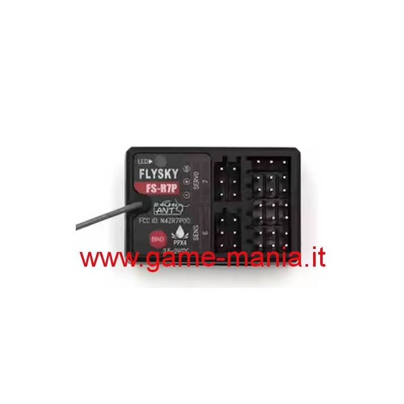 7-channel FS-R7P 2.4Ghz telemetric ANT receiver by Flysky