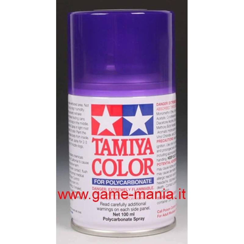 Vernice spray VIOLA TRASPARENTE PS-45 per Lexan by Tamiya