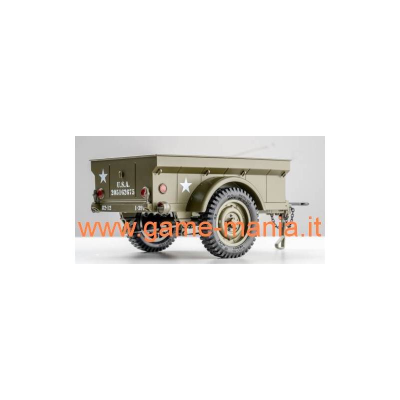 Utility trailer in 1/18 scale for Willys by ROChobby