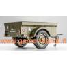Utility trailer in 1/18 scale for Willys by ROChobby