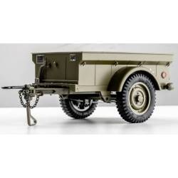 Utility trailer in 1/18 scale for Willys by ROChobby