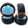 4x STREET treaded rubber tires for 1/10 cars by Yeah Racing