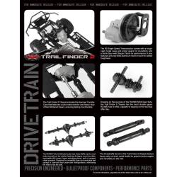 TRAIL FINDER II - full metal 2-speed Hilux 1982 1/10 scaler kit by RC4WD