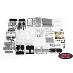 Toyota XtraCab con INTERNI passo 313mm in ABS - APRIBILE by RC4WD