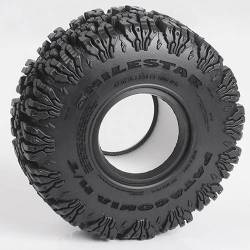 Pair of 1.9 Milestar PATAGONIA M/T 4.7" tires with inserts by RC4WD