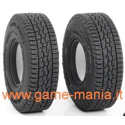 Pair of 1.9 Falken Wildpeak A/T Trail tires with inserts by RC4WD