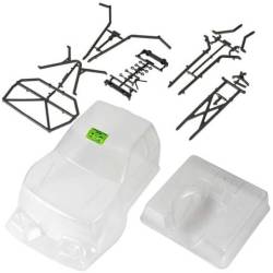 TRAIL HONCHO con ROLLBAR e parabole in lexan trasparente by Axial