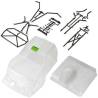 TRAIL HONCHO con ROLLBAR e parabole in lexan trasparente by Axial