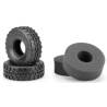 Coppia gomme 1.9 HUNK 120mm green con inserti by JConcepts