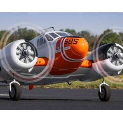 Beechcraft bimotore 1.5m BNF Basic AS3X / SAFE by E-Flite