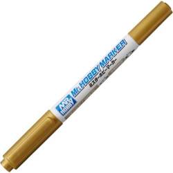 Pennarello ORO METALLIZZATO doppio CM-01 Gundam Marker Mr.Hobby