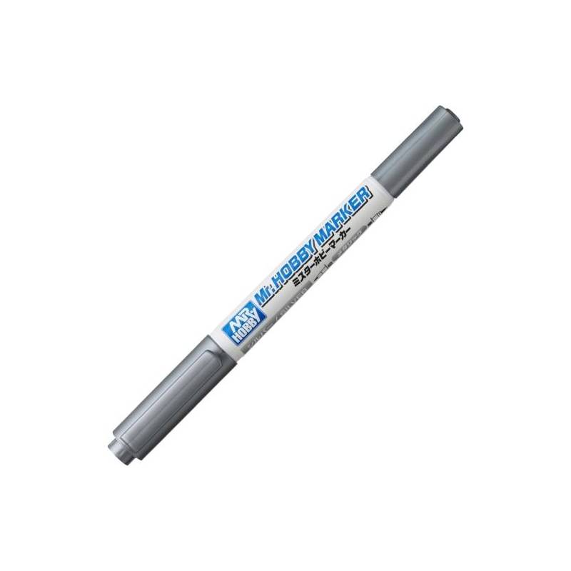 METALLIC SILVER dual CM-02 Gundam Marker by Mr. Hobby