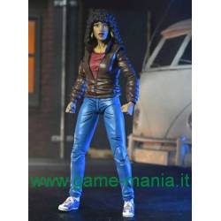 April Oneil from "TMNT" cartoon 17cm action figure by NECA