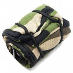 Camouflage sleeping bag in 1/10 scale for detailing by Yeah Racing