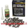 Ball bearings rubber shielded set for Traxxas TRX-4 with bearing oil by Yeah Racing