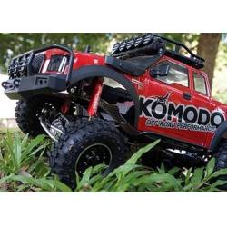 090mm RED DESERT LIZARD dual spring shocks by Yeah R.
