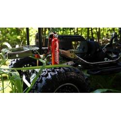 100mm RED DESERT LIZARD dual spring shocks by Yeah R.