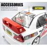 Carrozzeria MITSUBISHI LANCER EVO IV WRC trasp. + cerchi by Yeah Racing