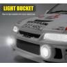Clear 1997 Mitsubishi Lancer EVO IV WRC body + rims by Yeah Racing