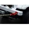 Metal 1/10 black tow shackles w/mounting brackets for scalers by Yeah Racing