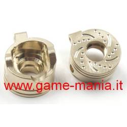 BRASS steering knuckles for Axial SCX30 by Yeah Racing