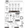Ammortizzatori 055mm QUTUS in lega BRONZO regolabili (4) by Yeah Racing
