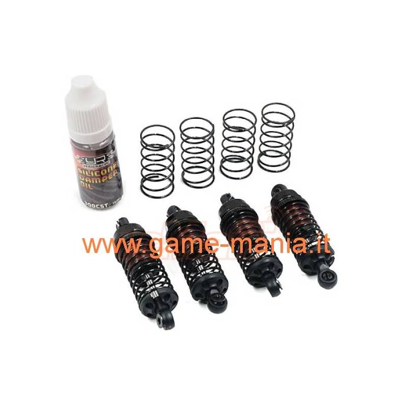 Ammortizzatori 055mm QUTUS in lega BRONZO regolabili (4) by Yeah Racing