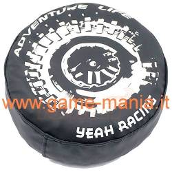 Copriruota di scorta 1:10 in similpelle ADVENTURE LIFE by Yeah Racing