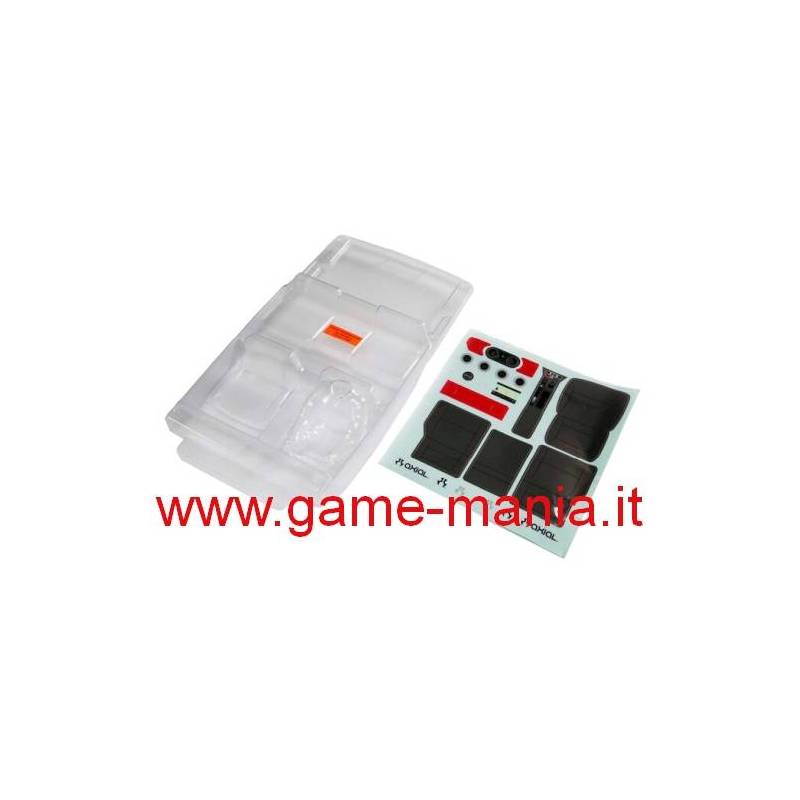 Interni in lexan trasp. Jeep CLU 4DR 1:10 per SCX by Axial