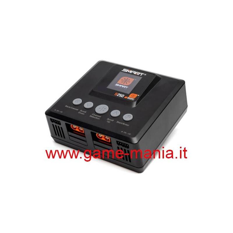 Caricabatterie S250 220V fino a 100W per Lipo 1S-4S by Spektrum