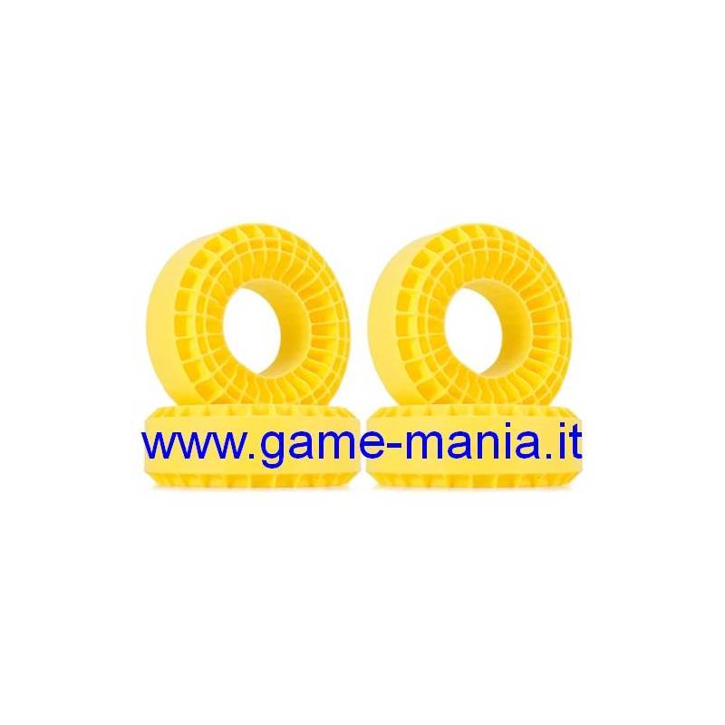 Inserti in silicone x gomme 1.9" 118-121mm durezza SUPER MORBIDA by Injora