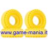 Silicone 1.9" 118-121mm SUPER SOFT hardness tire inserts by Injora