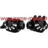 PRO45 axles black Alloy third members by Injora