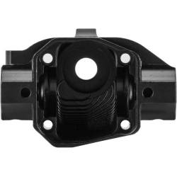 PRO45 axles black Alloy third members by Injora