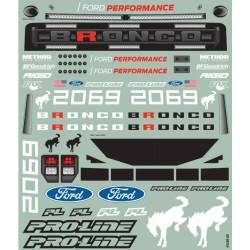 Ford BRONCO R 2021 carrozzeria x SCT 1:10 by Pro-Line