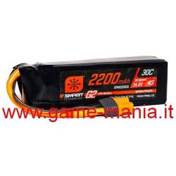 Batteria Lipo 2200Mah 30C 14,8V Smart G2 conn. IC3 by Spektrum