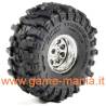 SET of 4x 0.6" BAJA PRO X 36mm on BEAST beadlock rims by Pro-Line