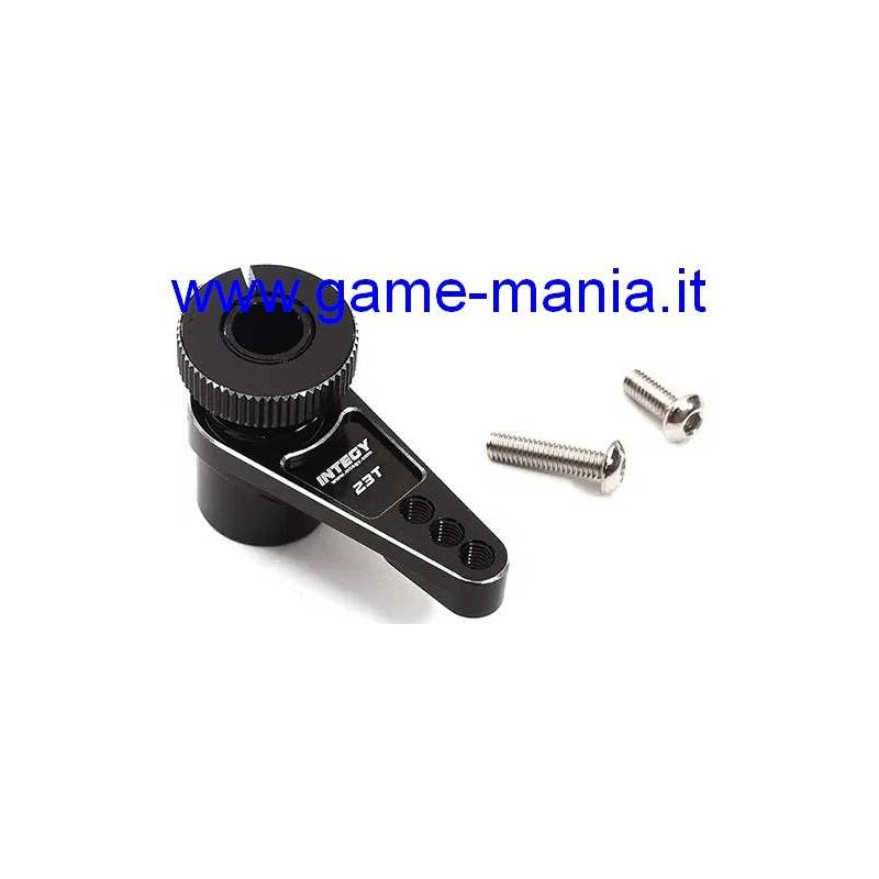 BLACK Alu 25T 25mm SERVO-SAVER arm w/ screw by Integy