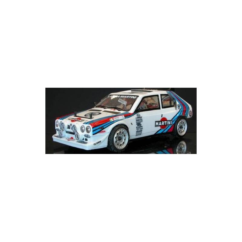 LANCIA DELTA S4 MARTINI 1:10 in lexan trasparente by EZ