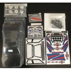 LANCIA DELTA S4 MARTINI 190/200mm CLEAR 1/10 body by EZ